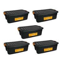 set 5 cutii depozitare plastic negru 30 litri 60x40x20 cm imagen 58_0_
0
