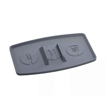 Suport din silicon Enders, pentru ustensile gratar, gri Suport din silicon Enders, pentru ustensile gratar, gri