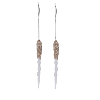 Ornament cu agatatoare, turture, set 2 buc, 10 cm Ornament cu agatatoare, turture, set 2 buc, 10 cm