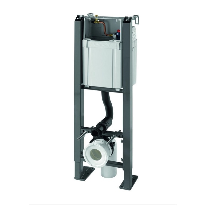 Rezervor incastrat cu placa de comanda cromata, Wirquin Chrono