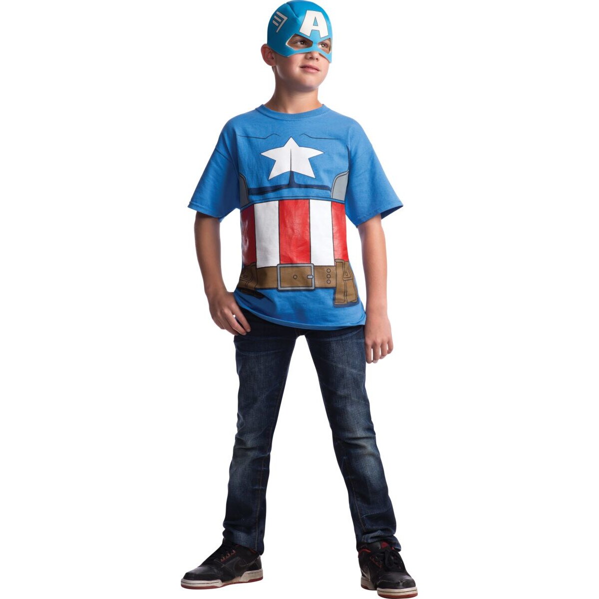 Costum de carnaval pentru copii, Captain America , marimea M