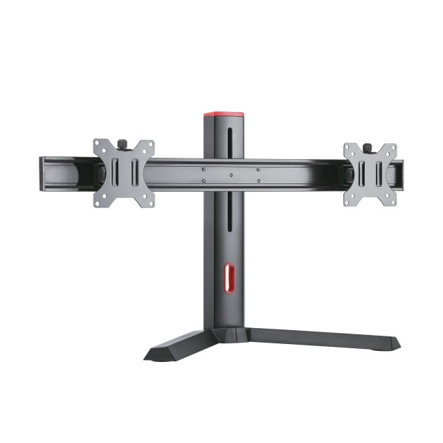 Suport pentru 2 monitoare White Shark GMS-3202 RHAMSES-II, 17 - 27 Inch (43 cm - 69 cm)