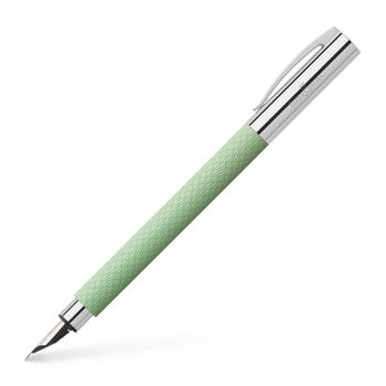 Stilou Ambition OpArt Mint Green 2020 Faber-Castell, Penita F Stilou Ambition OpArt Mint Green 2020 Faber-Castell, Penita F