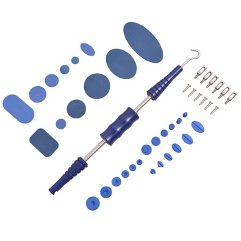 Set ciocan culisant reparatii deformari fara vopsire, 43 piese, vidaXL, Metal Set ciocan culisant reparatii deformari fara vopsire, 43 piese, vidaXL, Metal