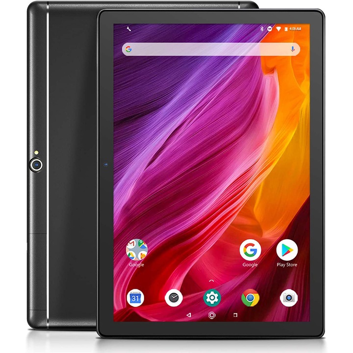 Tableta Dragon Touch K10, 10", Quad Core, 16GB, 2GB RAM, 2MP, Wi-Fi, Black
