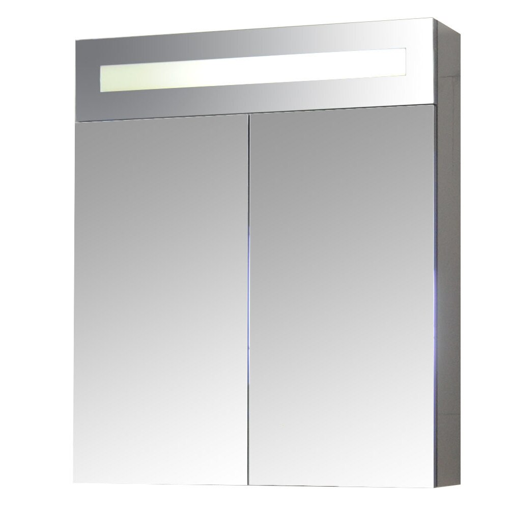 Dulap cu oglinda seria 030 - 60cm , Badenmob , Alb