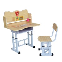 set de studiu multifunctional format din birou si scaun pentru copii model printese natur imagen 47_0_
0