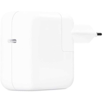 Incarcator retea Apple MY1W2ZM/A, 30W, Type-C, Alb Incarcator retea Apple MY1W2ZM/A, 30W, Type-C, Alb