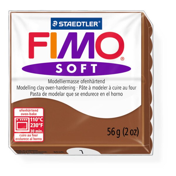 Lut polimeric Fimo Soft pentru modelaj Caramel STH-8020-7
