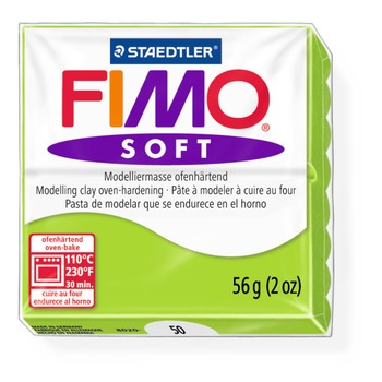 Lut polimeric Fimo Soft pentru modelaj 8020-Apple green