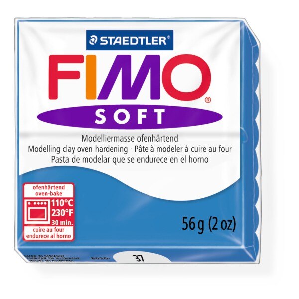 Lut polimeric Fimo Soft pentru modelaj Pacific blue STH-8020-37