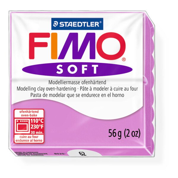 Lut polimeric Fimo Soft pentru modelaj Lavender STH-8020-62