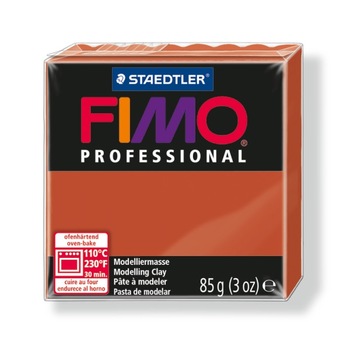 Lut polimeric Fimo Professional pentru modelaj Terrakotta STH-8004-74 Lut polimeric Fimo Professional pentru modelaj Terrakotta STH-8004-74