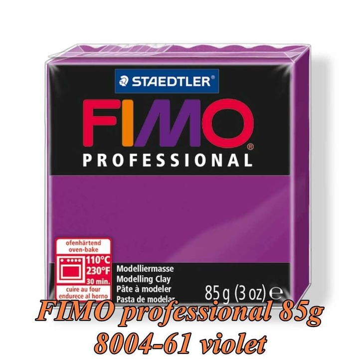 Pasta de modelaj FIMO Professional 85g Violet Professional