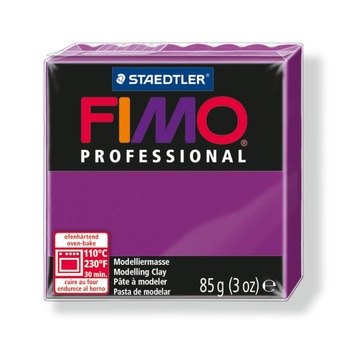 Lut polimeric Fimo Professional pentru modelaj Violet STH-8004-61 Lut polimeric Fimo Professional pentru modelaj Violet STH-8004-61