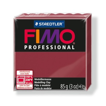 Lut polimeric Fimo Professional pentru modelaj Bordeaux STH-8004-23 Lut polimeric Fimo Professional pentru modelaj Bordeaux STH-8004-23