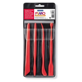 Set ustensile modelaj 4 piese Fimo ST-8711 Set ustensile modelaj 4 piese Fimo ST-8711