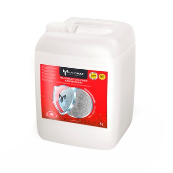Impermeabilizant Protectie Nano Beton si Elemente prefabricate din Beton, Nanomax, 5 L Impermeabilizant Protectie Nano Beton si Elemente prefabricate din Beton, Nanomax, 5 L