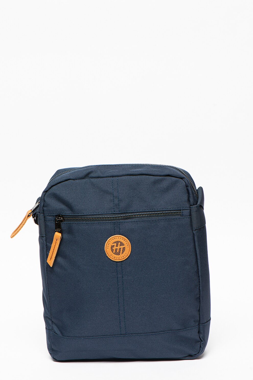 Heavy Tools, Geanta crossbody cu aplicatie logo, Bleumarin