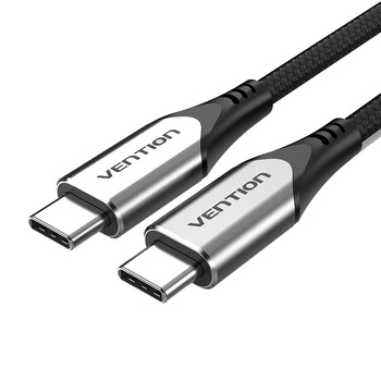 Cablu USB C 3.1 , 4K 60Hz, 5Gbps si 60W PD Fast Charge ,0.5 metri, Vention Cablu USB C 3.1 , 4K 60Hz, 5Gbps si 60W PD Fast Charge ,0.5 metri, Vention