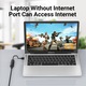 Adaptor USB 2.0 -Ethernet LAN , Negru, Vention