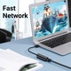 Adaptor USB 2.0 -Ethernet LAN , Negru, Vention