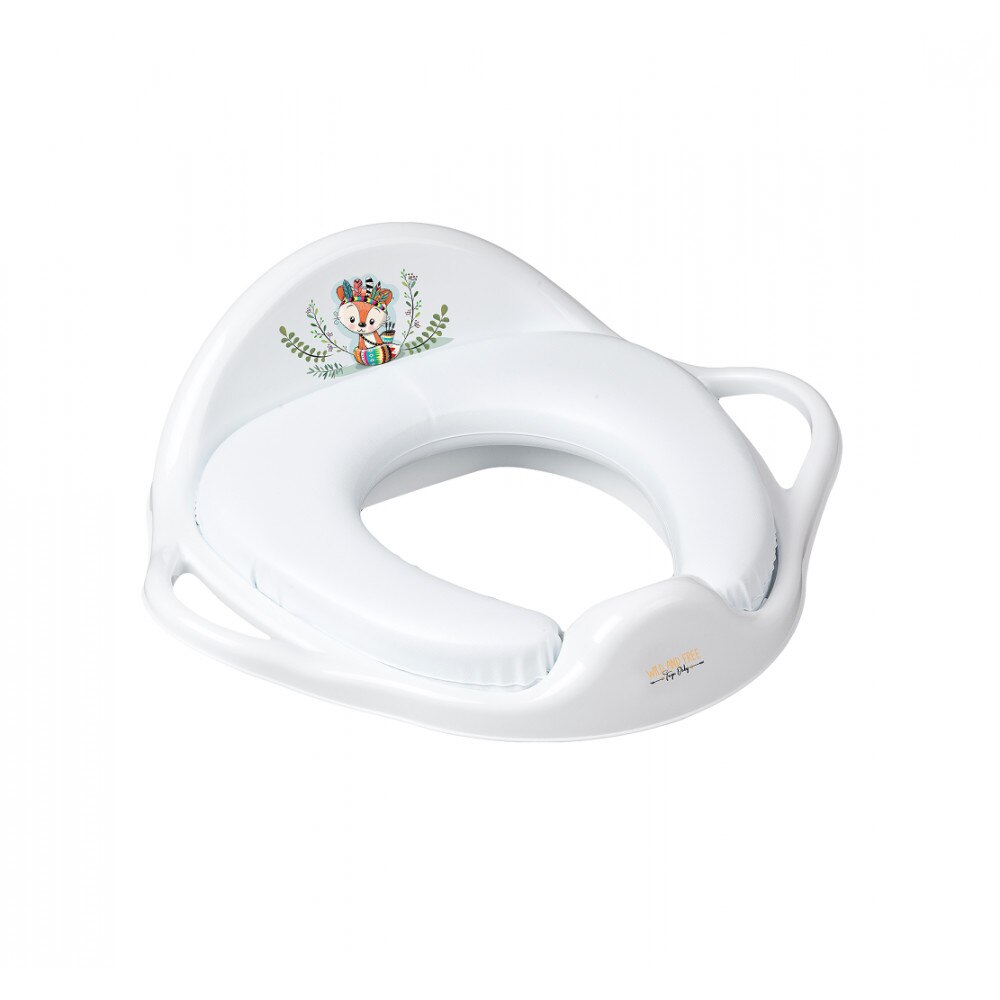 Reductor Tega Baby moale pentru toaleta Wild&Free Vulpe