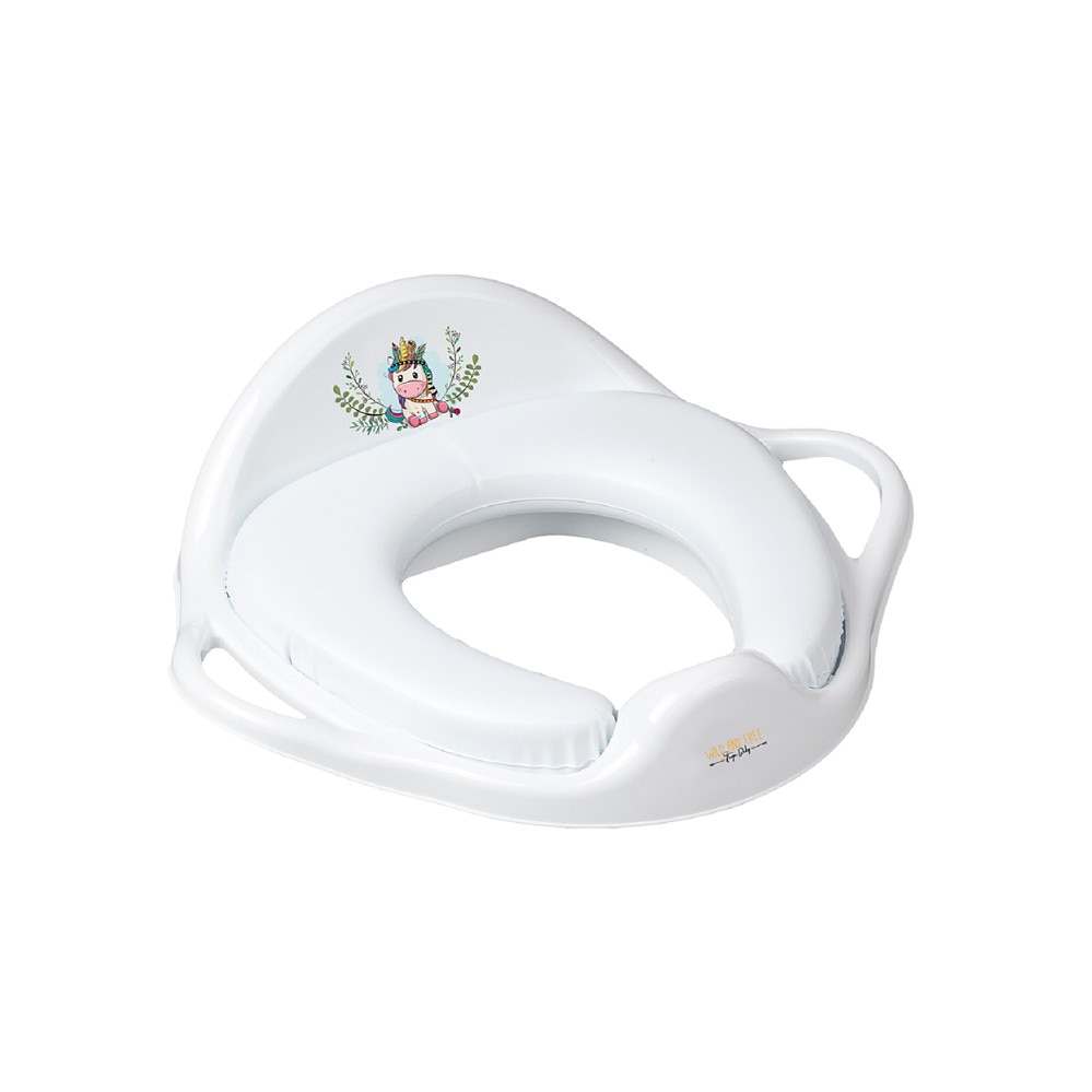 Reductor Tega Baby moale pentru toaleta Wild&Free Unicorn