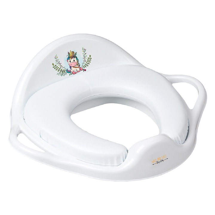 Reductor Tega Baby moale pentru toaleta Wild&Free Unicorn