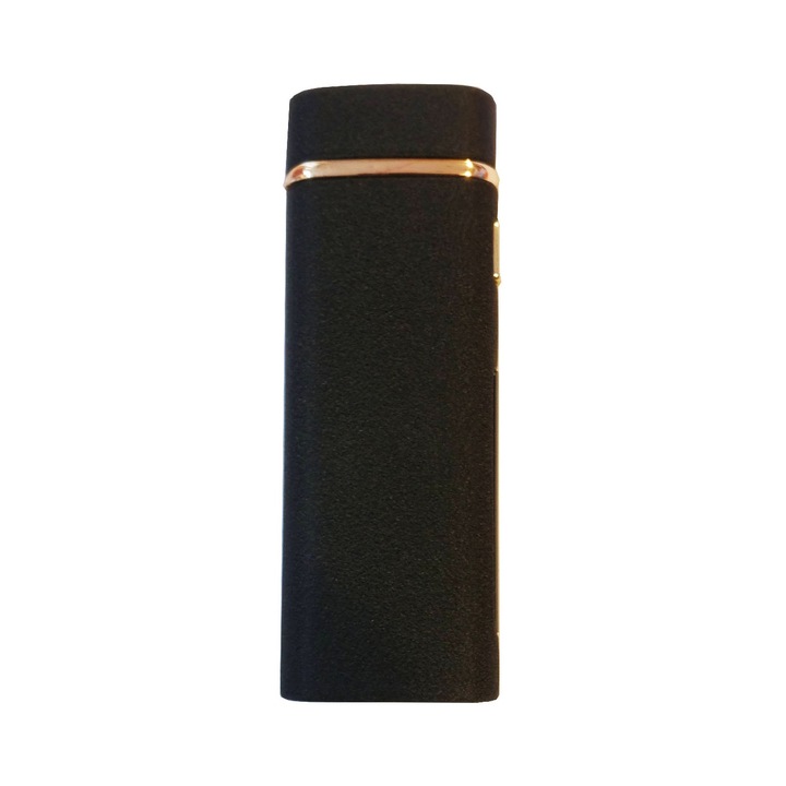 Електрическа запалка, USB зареждане, Черна, 13TB