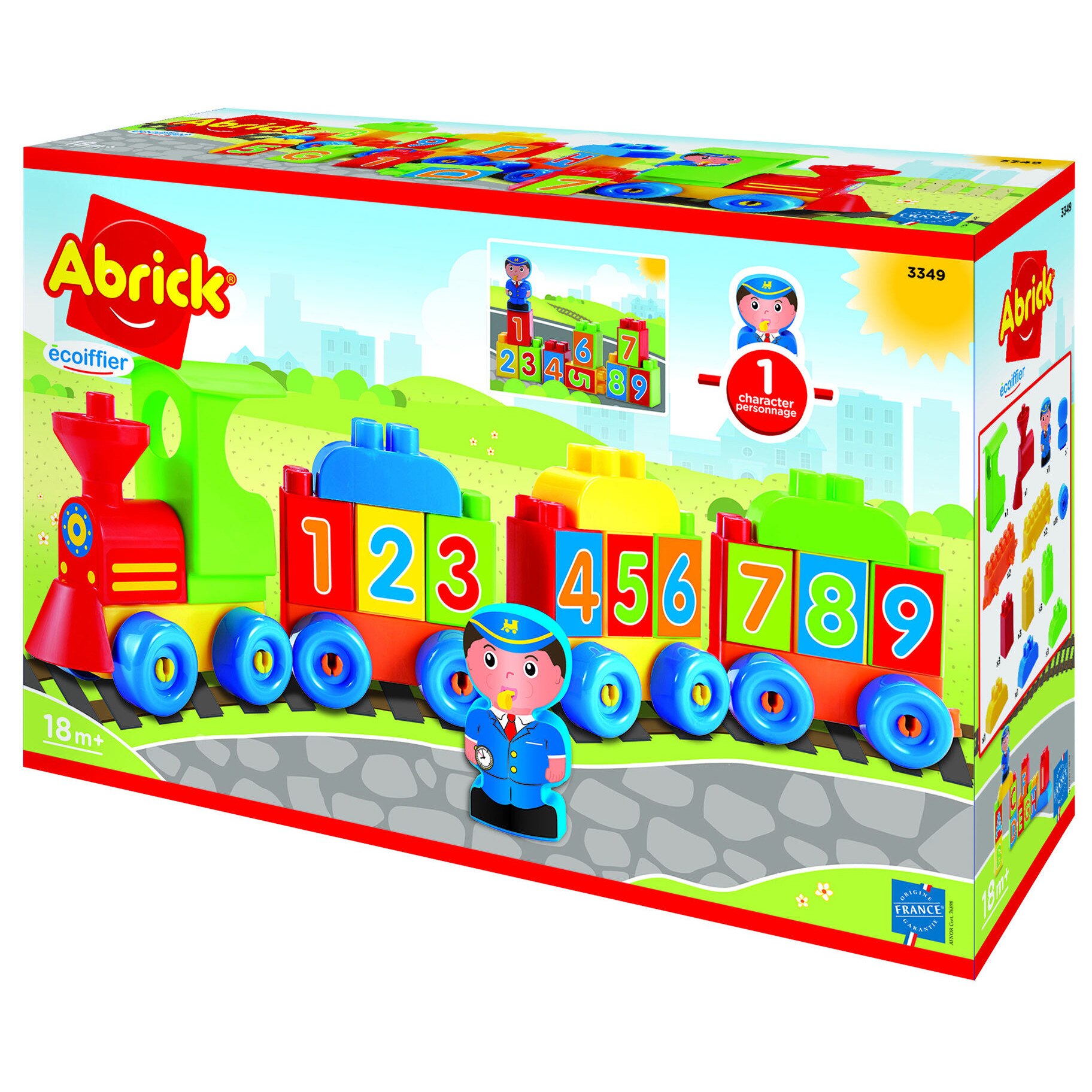 Trenulet cu numere, Ecoiffier