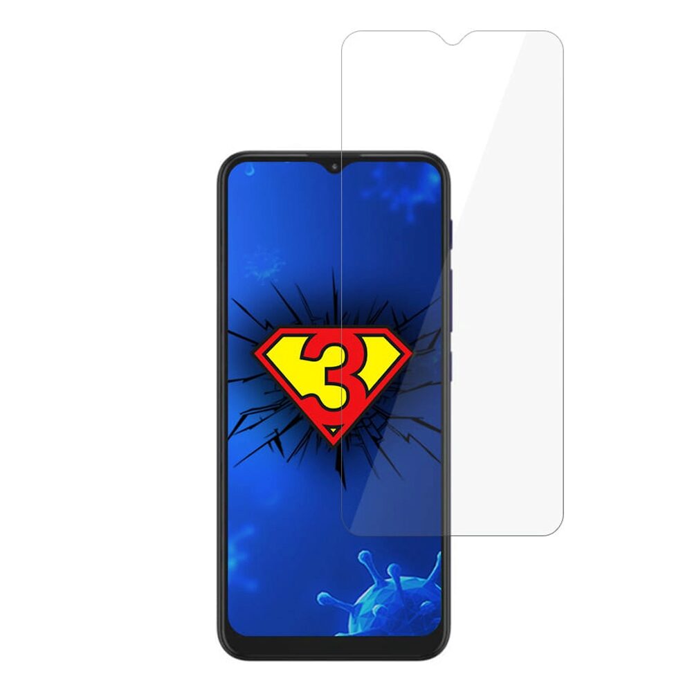 Folie Protectie Antimicrobiana 3MK pentru Motorola Moto G9 Play / Moto E7 Plus, Silver Protection +, Aplicare cu gel, Transparenta