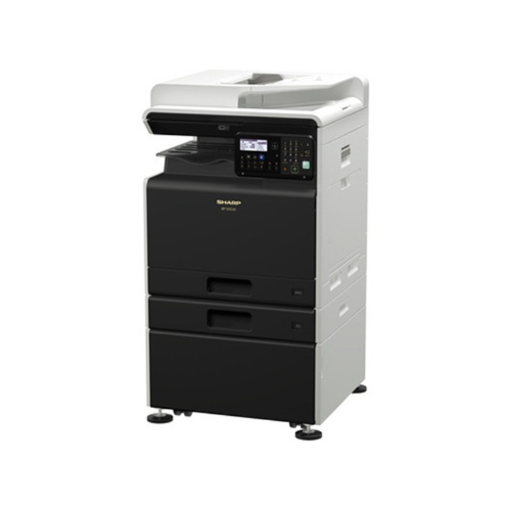 Imprimanta Multifunctionala Laser Sharp BP20C25, A3, Color, Duplex, Set Tonere CMYK