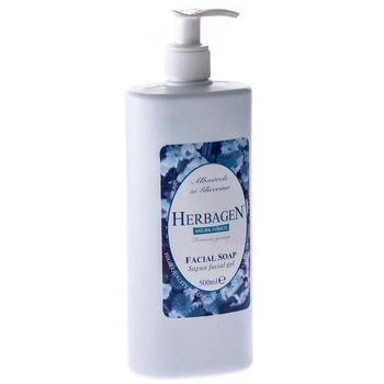 Sapun Facial cu Extract de Albastrele 500ml Sapun Facial cu Extract de Albastrele 500ml