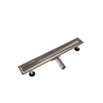 Rigola dus inox, reversibila, Reecomer, conexiune D40-50mm, L 700mm, folie inclusa pentru hidroizolatie Rigola dus inox, reversibila, Reecomer, conexiune D40-50mm, L 700mm, folie inclusa pentru hidroizolatie