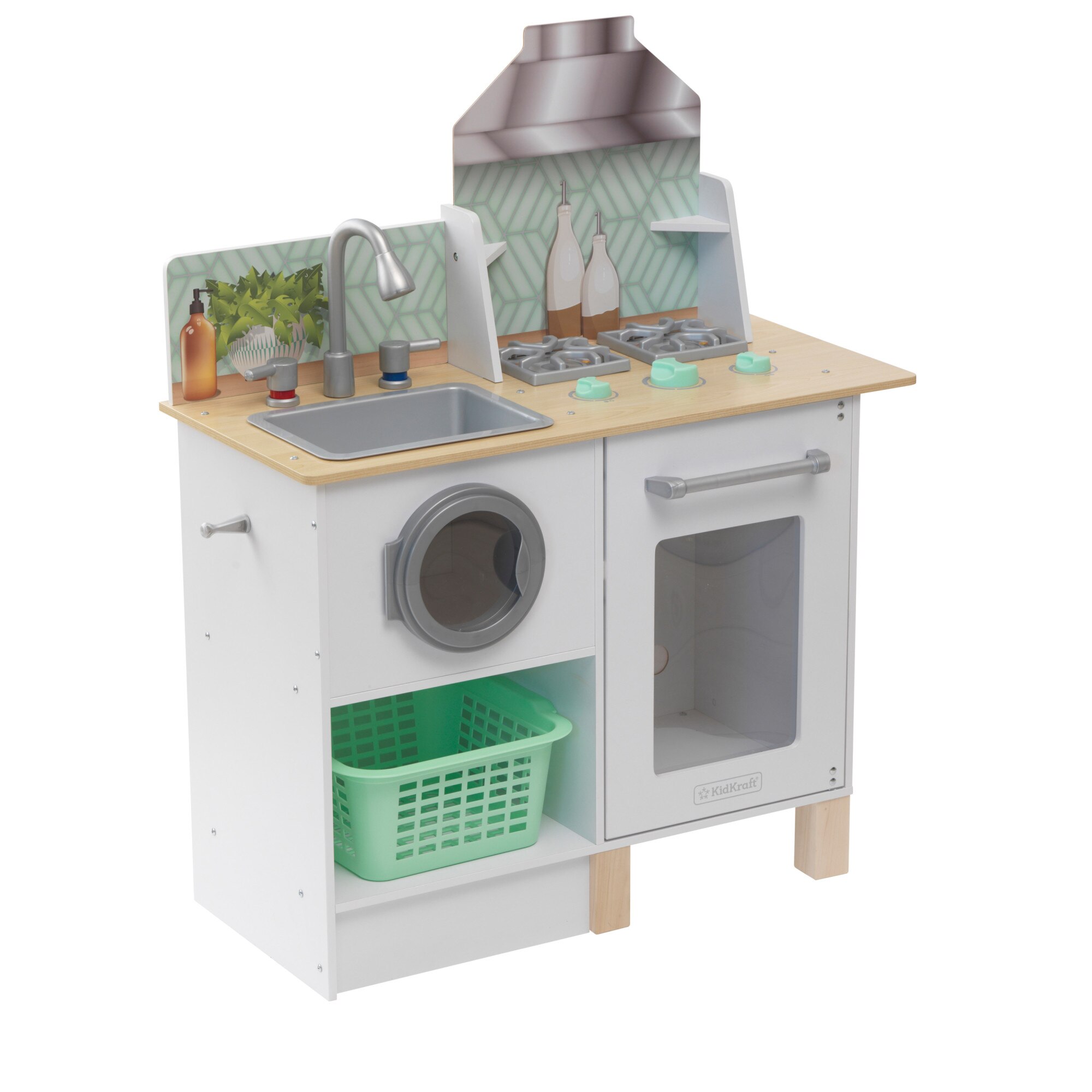 Bucataria pentru copii Whisk & Wash & Laundry - KidKraft