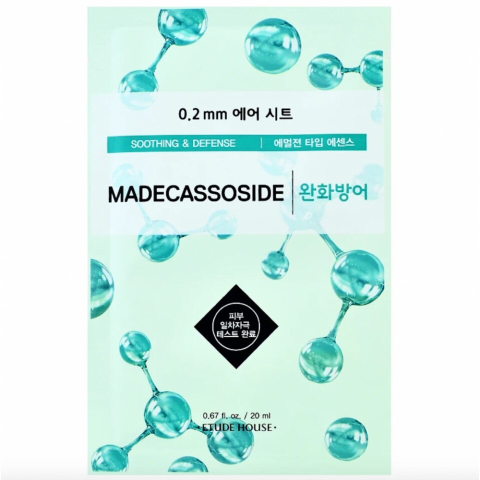 Masca servetel Etude House Therapy Air Mask, Madecassoside, 20 ml