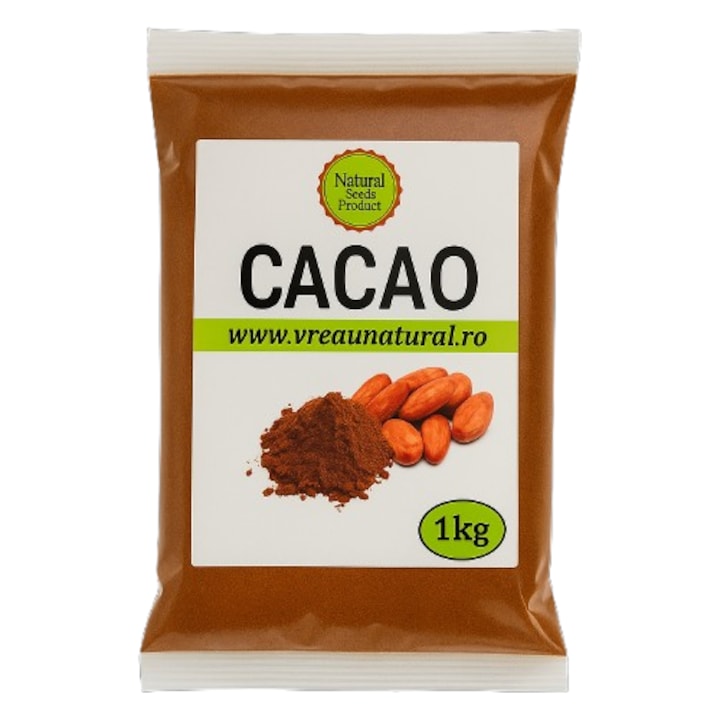 Cacao Alcalinizata 10-12%, Natural Seeds Product, 1Kg