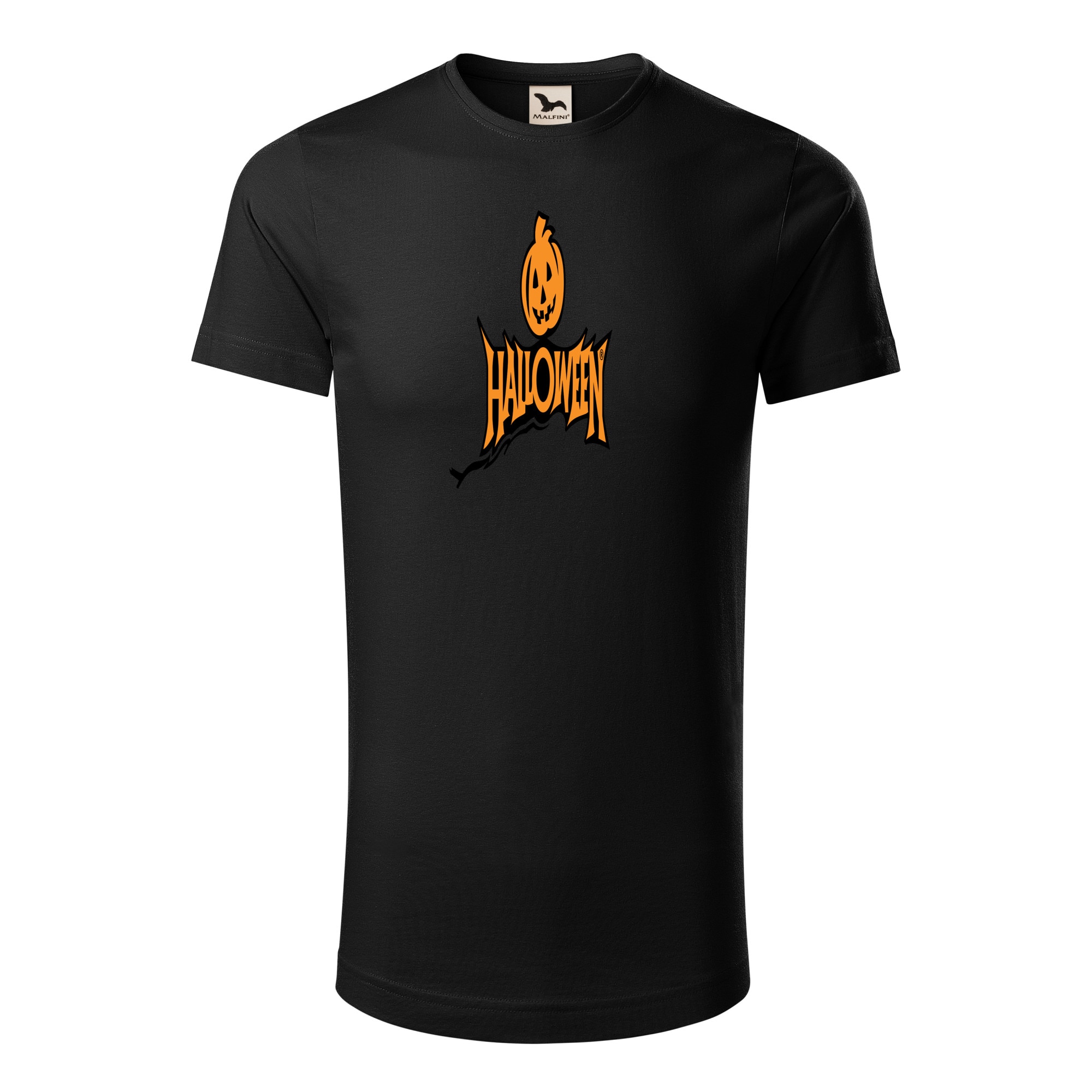 Tricou barbati clasic, Malfini, Halloween, Negru, S