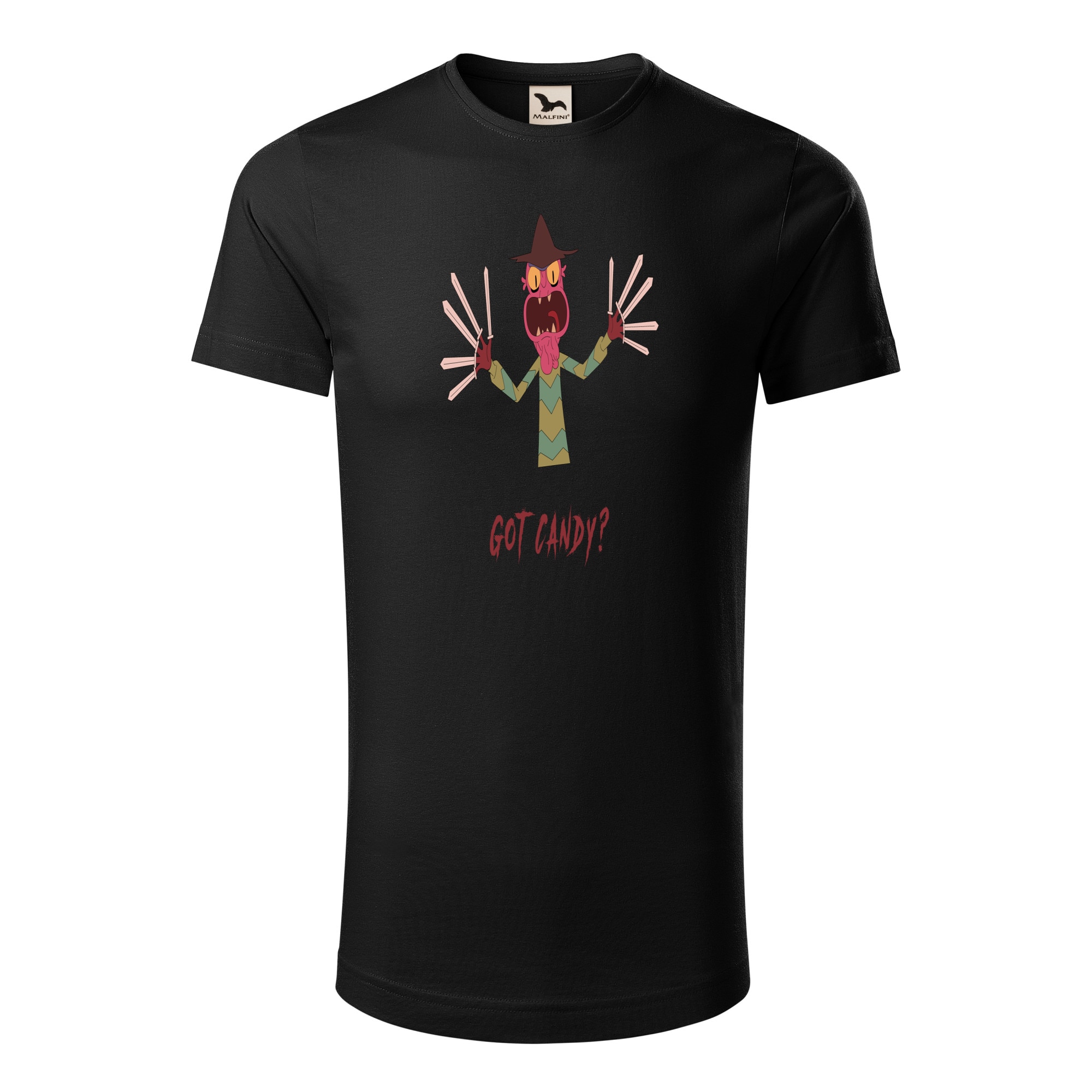 Tricou barbati clasic, Malfini, Got Candy Halloween, Negru, S