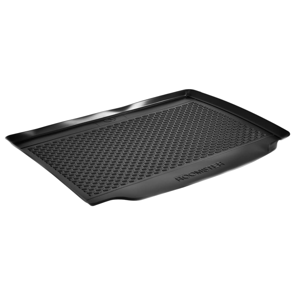 Covoras auto portbagaj pentru Skoda Roomster, vidaXL, Cauciuc, 2006 -2015, 80 x 102,5 x 4 cm