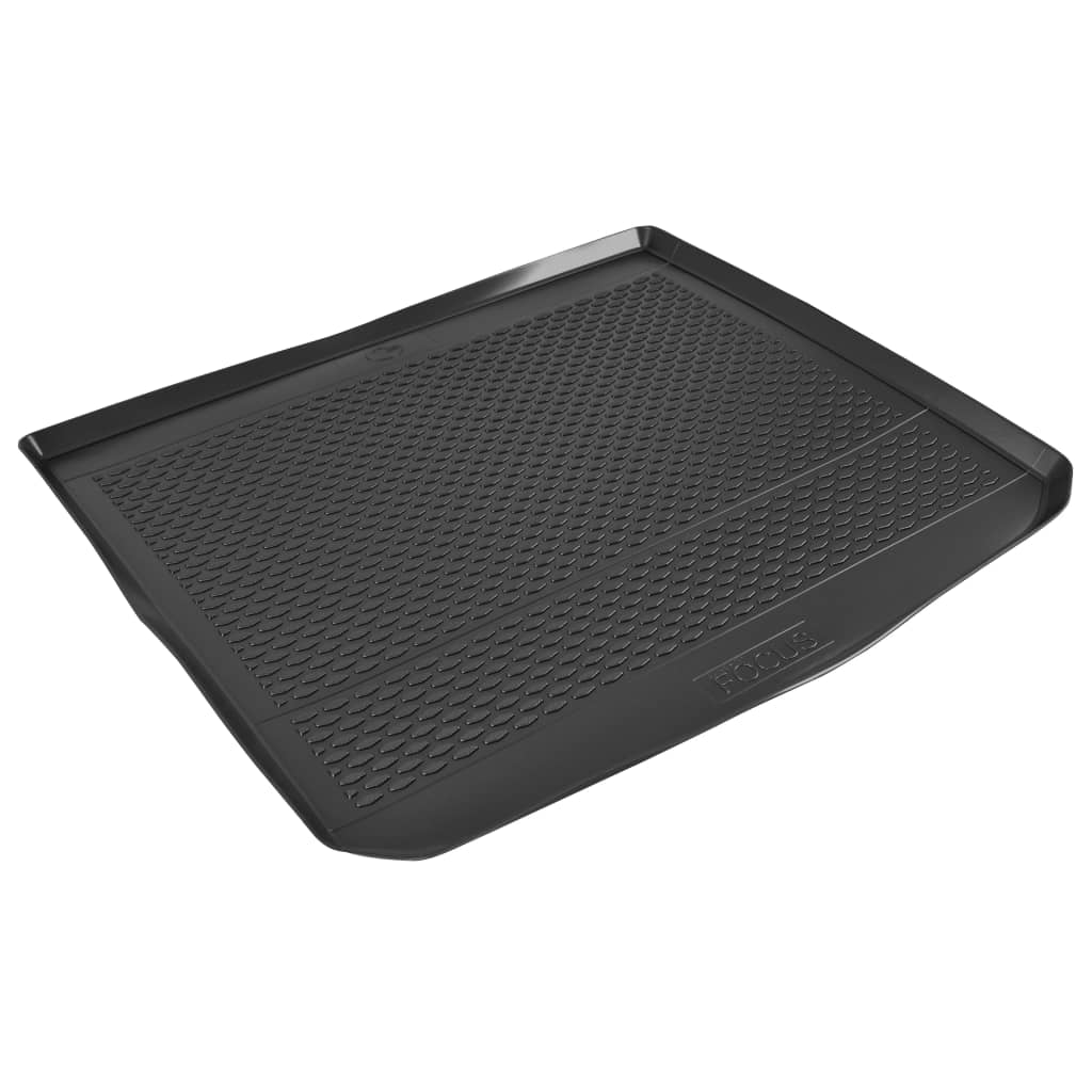 Covoras auto portbagaj pentru Ford Focus III Combi, vidaXL, Cauciuc, 2011-2018, 102 x 111,5 x 4 cm