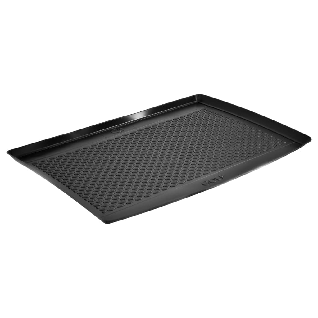 Covoras auto portbagaj pentru VW Golf Sportvan, vidaXL, Cauciuc, 2014-, 74,5 x 102,5 x 4 cm
