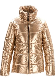 Geaca Metalizata, River Woods, Auriu Geaca Metalizata, River Woods, Auriu