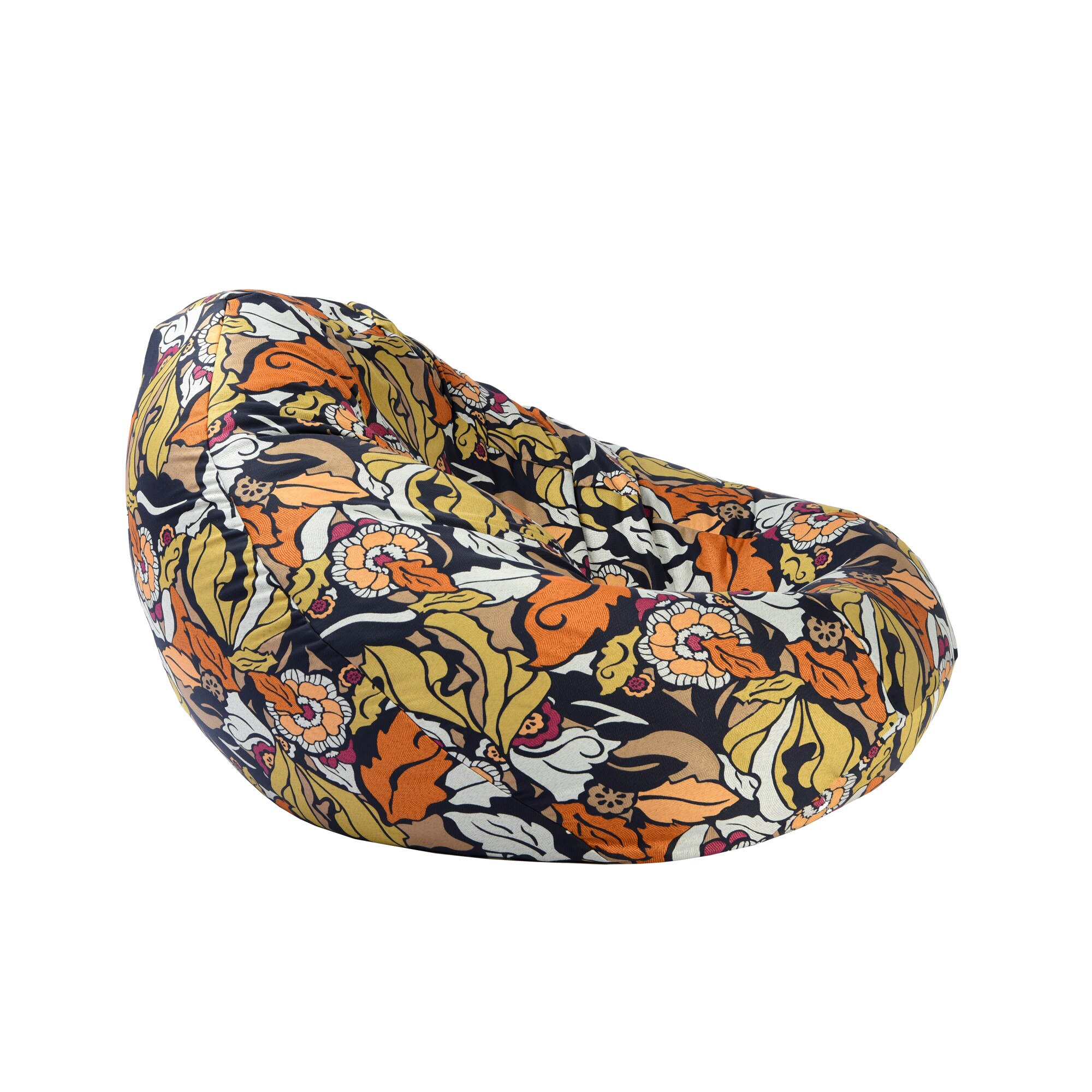 Fotoliu Pufrelax tip Sac Nirvana Gigant Gama Premium Textil, Fantasy, umplut cu perle polistiren