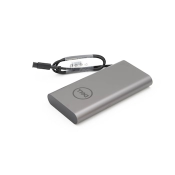 Baterie externa Dell pentru laptop, USB-C 5V/3A, 9V/3A, 15V/3A, 20V/3.25A (max 65W), 6 celule, 65Wh Baterie externa Dell pentru laptop, USB-C 5V/3A, 9V/3A, 15V/3A, 20V/3.25A (max 65W), 6 celule, 65Wh
