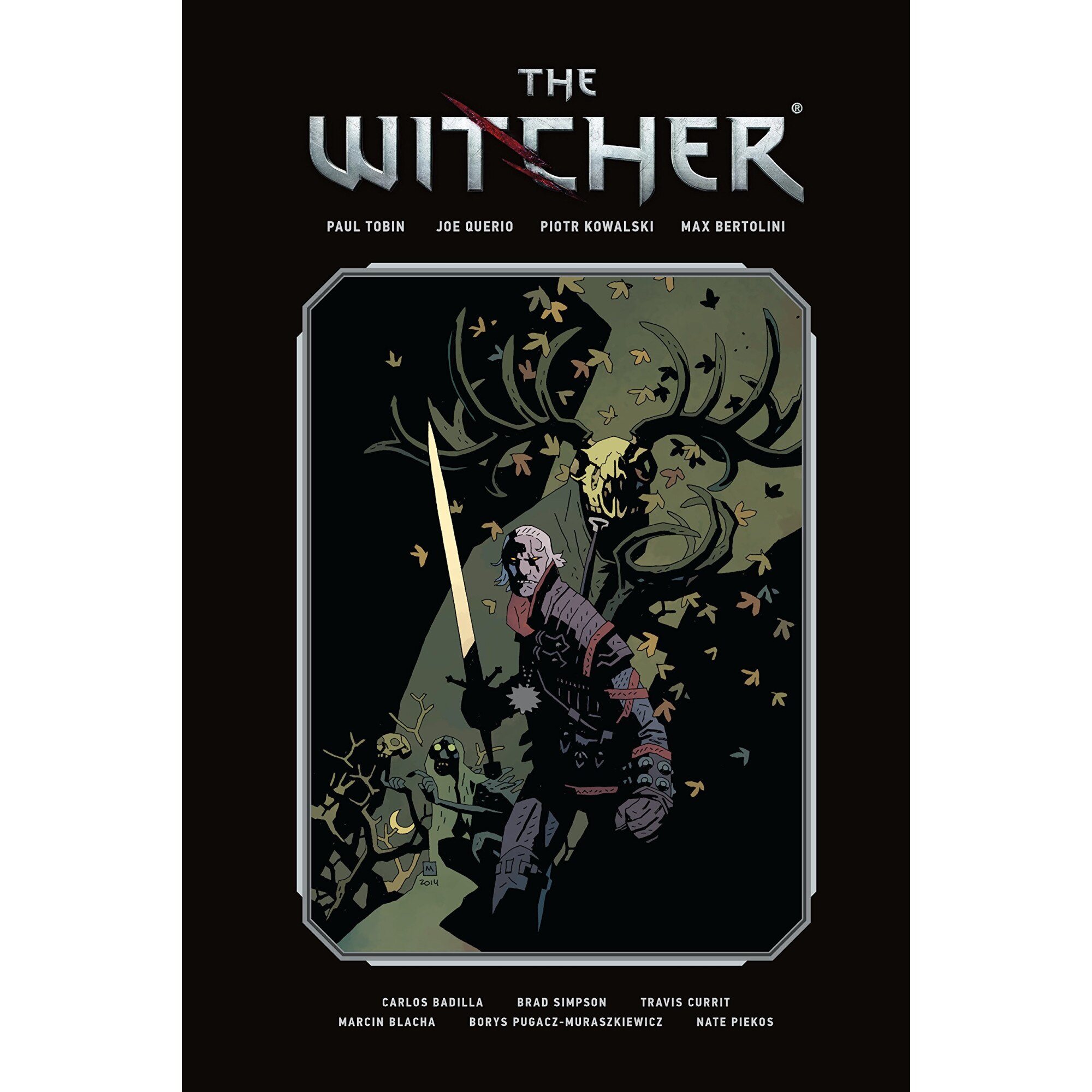 Witcher Library Edition Volume 1 - Paul Tobin,Max Bertolini,Piotr Kowalski,Joe Querio, editia 2018