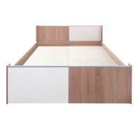 Pat dublu Manacor, 1400 x 2000 mm , pal sonoma/ alb