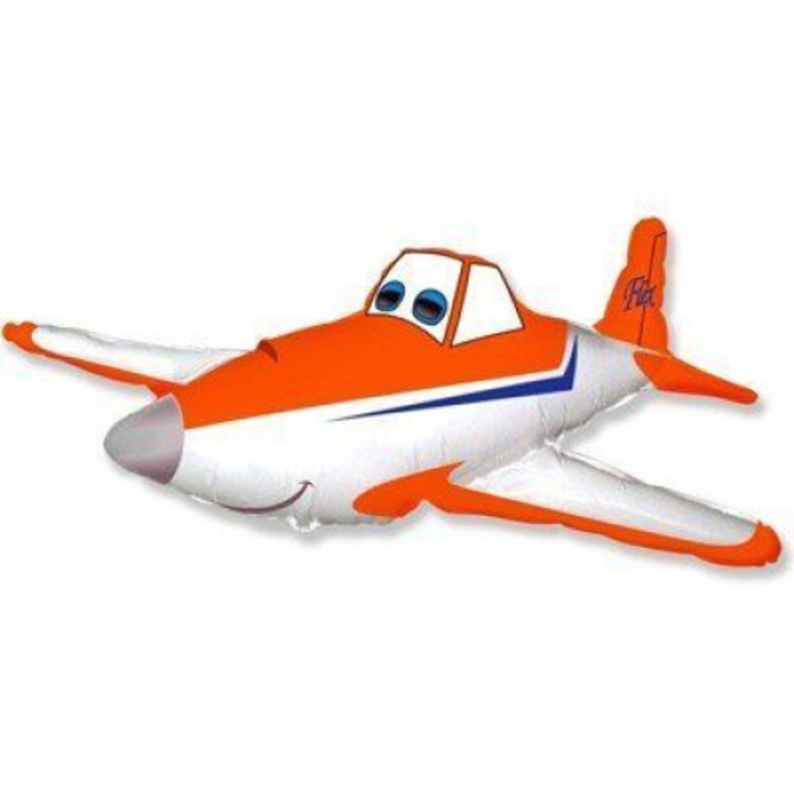 Balon mini figurina Avion, multicolor, 30 cm