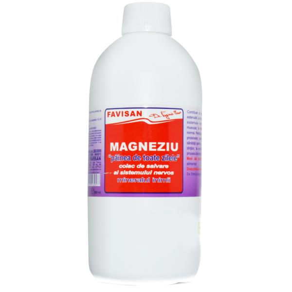 Magneziu Lichid 500 ml Favisan